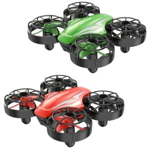 Mini Drone 2 Pack for Kids & Beginners