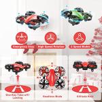 Mini Drone 2 Pack for Kids & Beginners