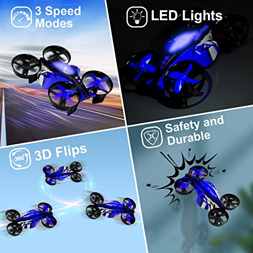 Kid's Mini Drone with Land and Fly Modes
