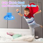 Mini RC Watch Control LED Drone for Kids
