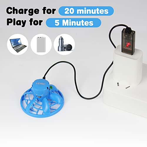 Mini RC Watch Control LED Drone for Kids