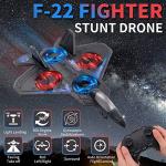 Stunt RC Drone for Kids - F22 Raptor