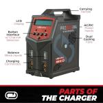 Venom Pro Duo LiPo Battery Charger | 80W X2 AC DC 7A NiMH LiHV LiPo Balance Charger Discharger with Charger Adapter | LiPo 1S to 6S Airsoft, Drone, RC Battery Charger