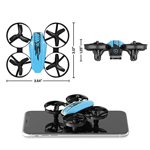 Mini Quadcopter with Headless Mode - 3 Batteries