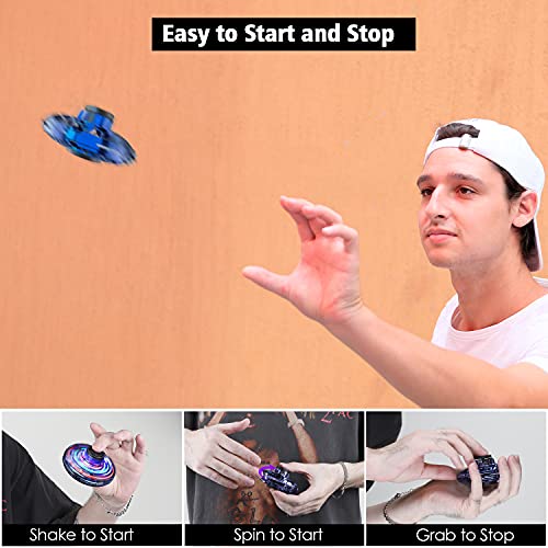 Hand Operated Flying Spinner - LED Lights!
