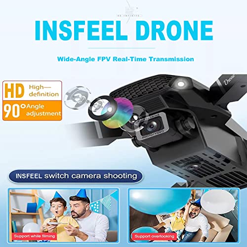 Foldable Mini Drone with Camera for Adults
