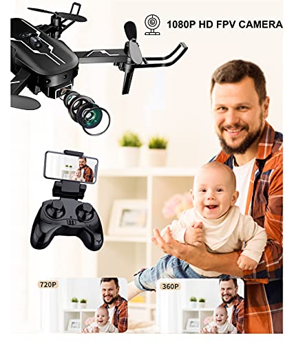 Yasola Mini RC Drone with 1080P Camera for Kids