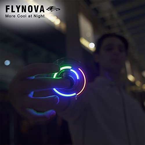 Blue Hand Operated Flying Ball Toy with Lights