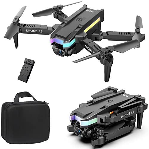 Black Crazypig Drone with Dual 4K FPV Camera