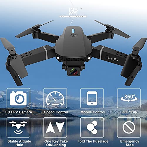 Foldable Mini Drone with Camera for Adults