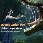 Adjustable VR Headset with Controller for Phones