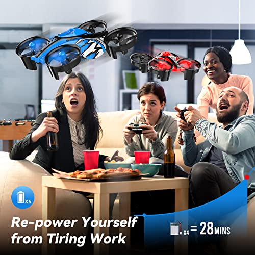 LANSAND Mini Quadcopter with Dual Modes and LEDs