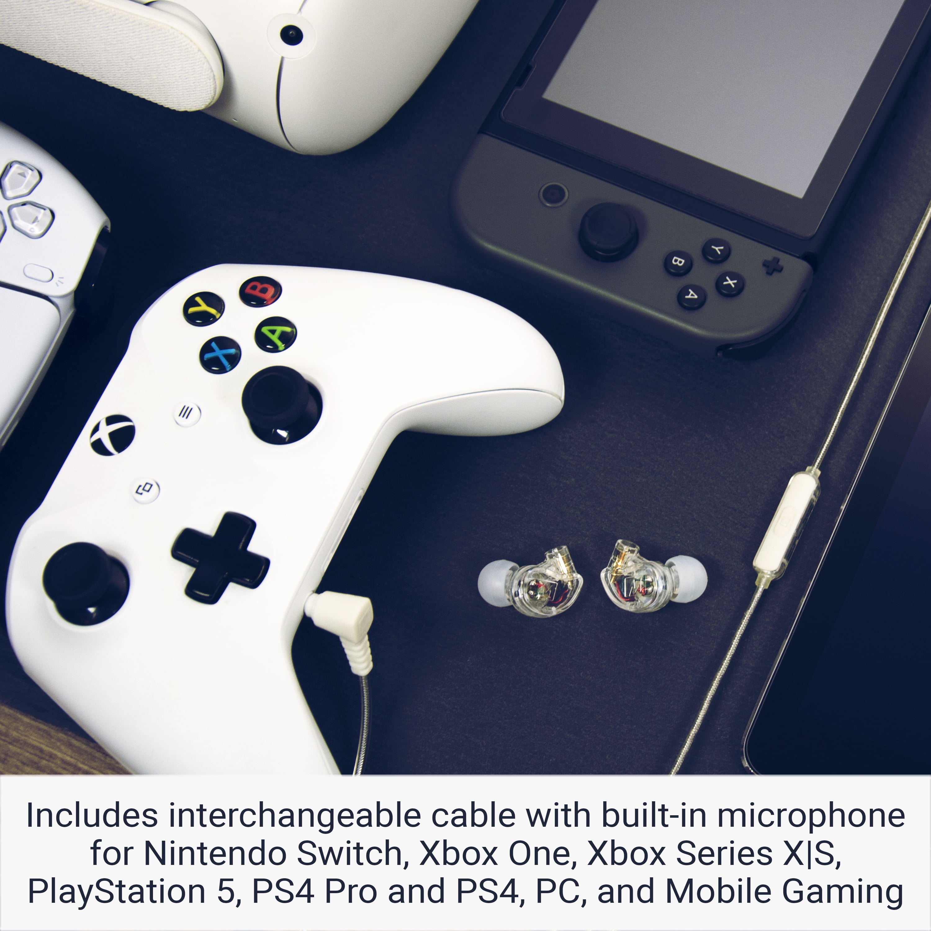 In-Ear Gaming Headphones for VR and Console