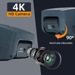 Foldable X15 Drone with 4K Camera for Adults