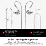 In-Ear Gaming Headphones for VR and Console