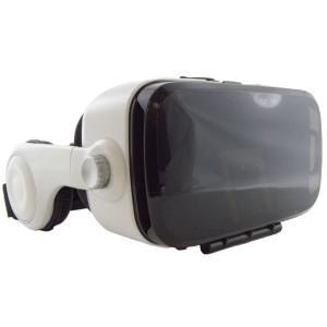 3D VR Headset with Stereo Headphones for Smartphones