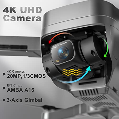 Tucok 193MAX2S 4K GPS Camera Drone