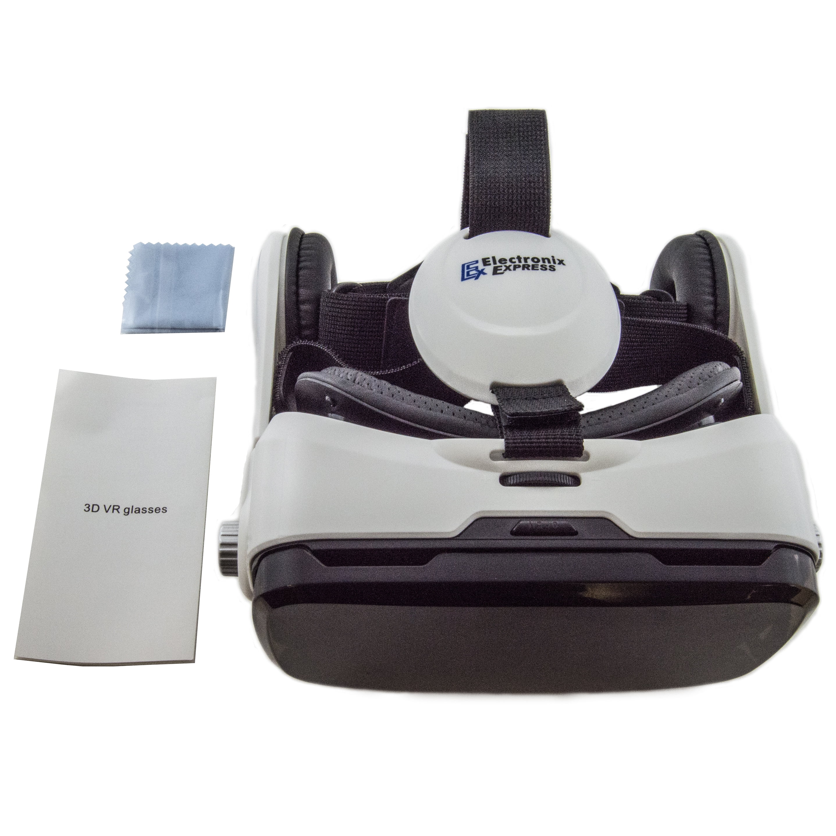 3D VR Headset with Stereo Headphones for Smartphones