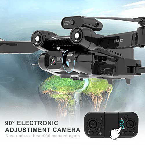 IDEA12: Foldable FPV Quadcopter with Dual 1080P Cameras