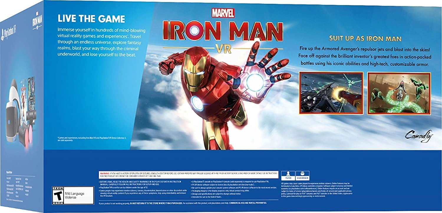 Iron Man VR Bundle for Playstation VR