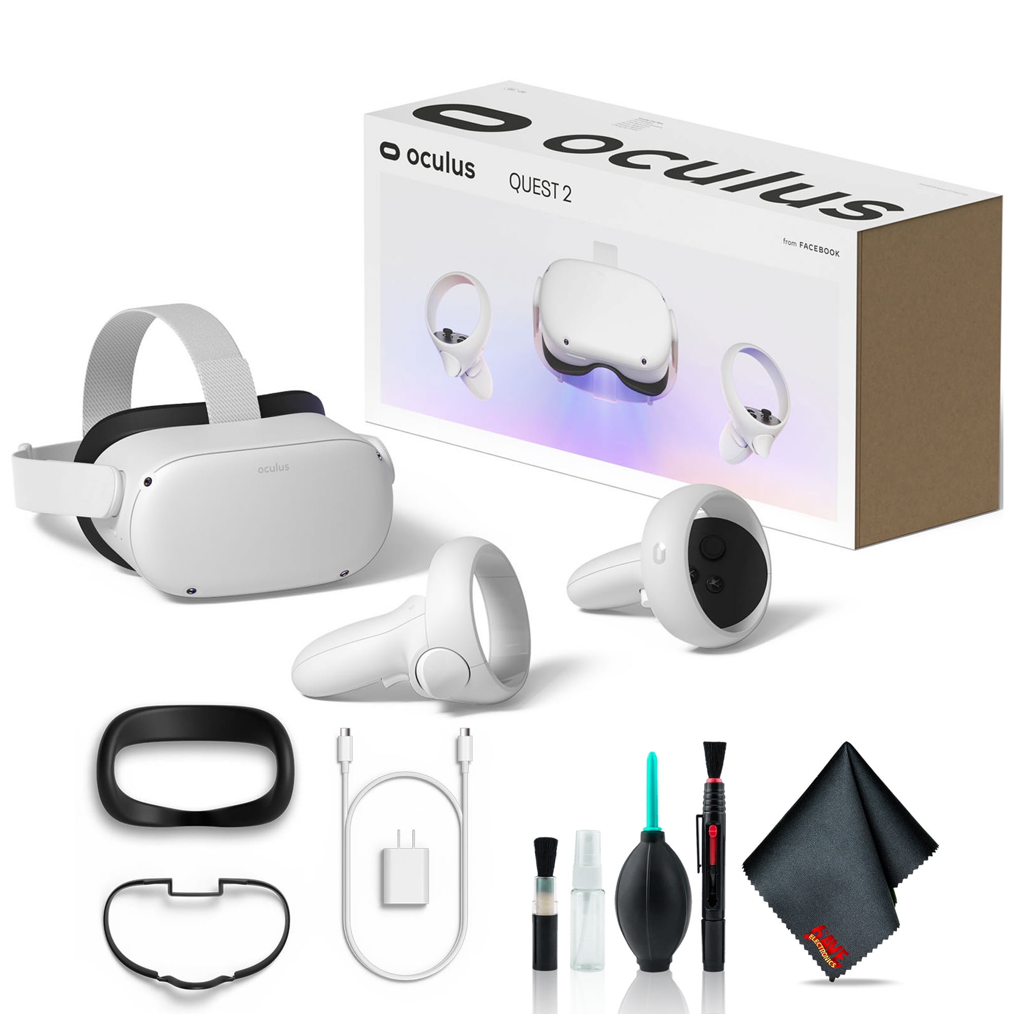 Meta Quest 2 VR Headset Bundle