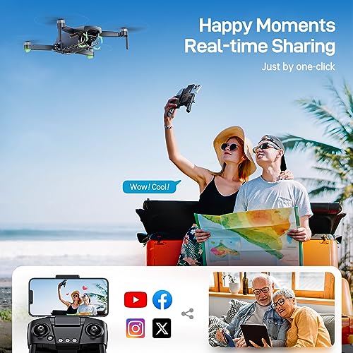 Bwine 4K Camera Drone with GPS & WiFi