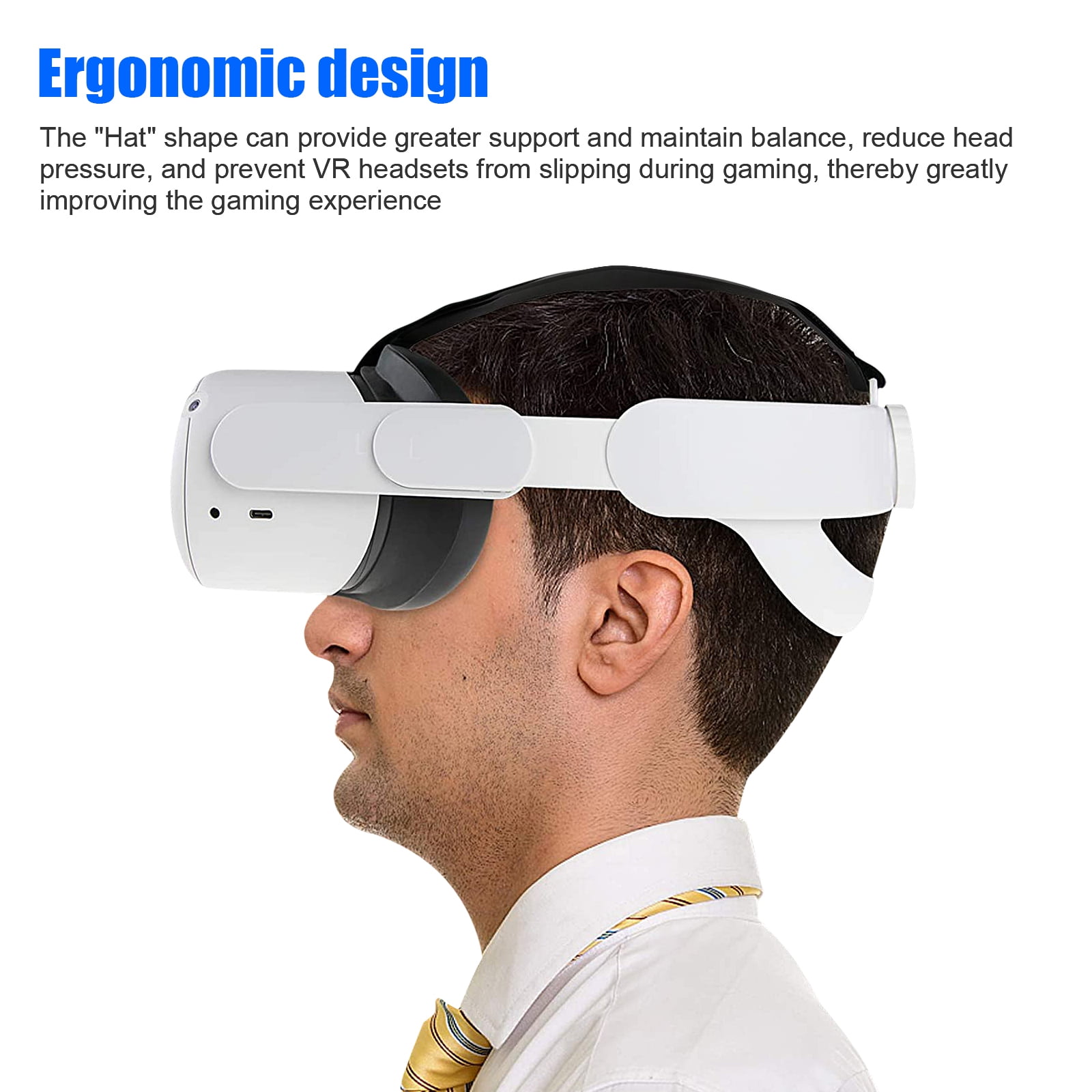 Adjustable Head Strap for Oculus Quest 2 VR