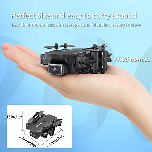 Kidomo F02 Mini Drone with Camera - Black