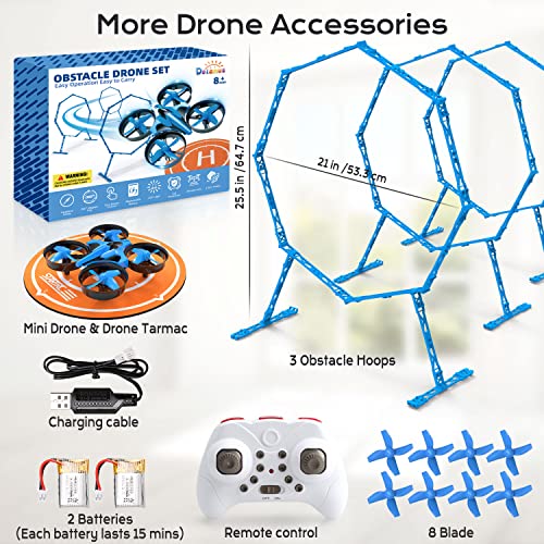 Dolanus Mini Drone - Racing Games, Accessories, 2 Batteries