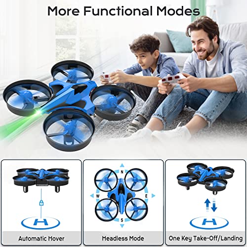 Dolanus Mini Drone - Racing Games, Accessories, 2 Batteries