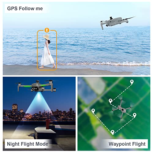 Tucok 193MAX2S 4K Camera Drones for Adults