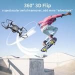 Kidomo F02 Mini Drone with Camera - Black