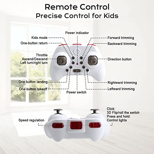 Dolanus Mini Drone - Racing Games, Accessories, 2 Batteries