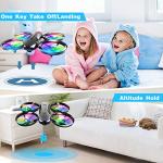 4DRC V16 Kids Camera Drone with LEDs