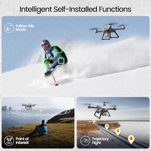 4K UHD Drone with GPS and Brushless Motors