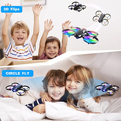 4DRC V16 Kids Camera Drone with LEDs