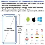 Wireless VR Headset with Anti-Blue Lights