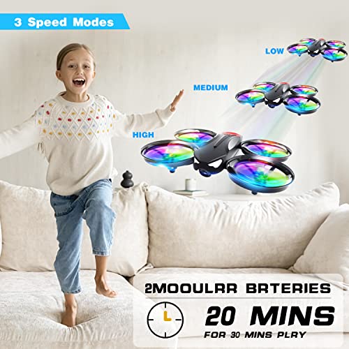 4DRC V16 Kids Camera Drone with LEDs