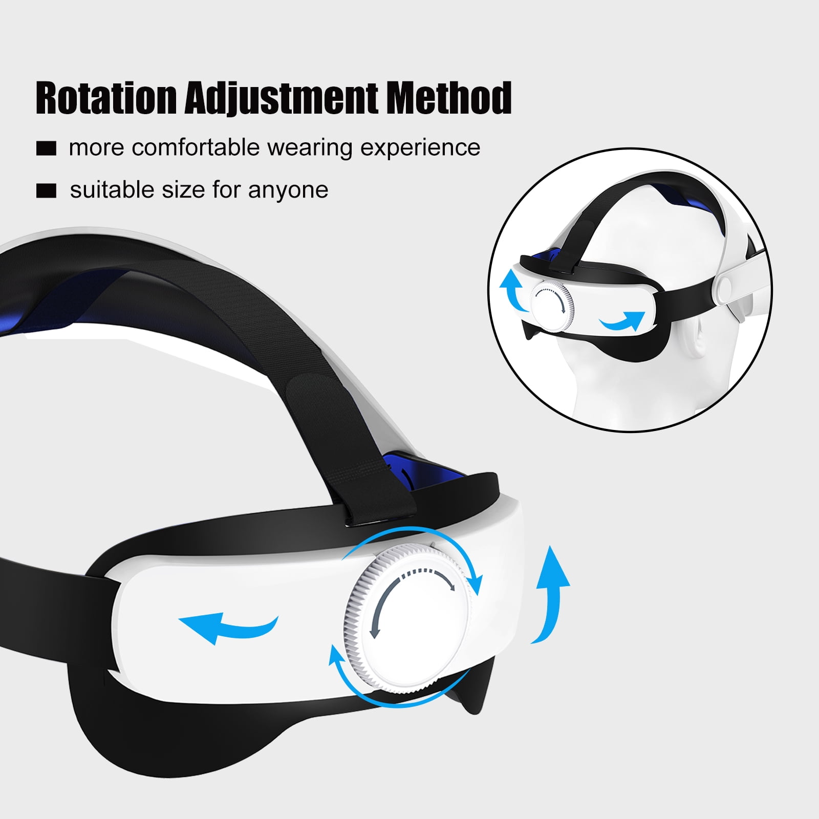 Adjustable Head Strap for Oculus Quest 2
