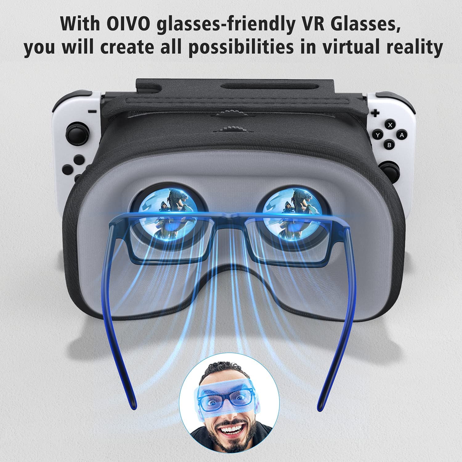 OIVO Labo VR Headset for Nintendo Switch