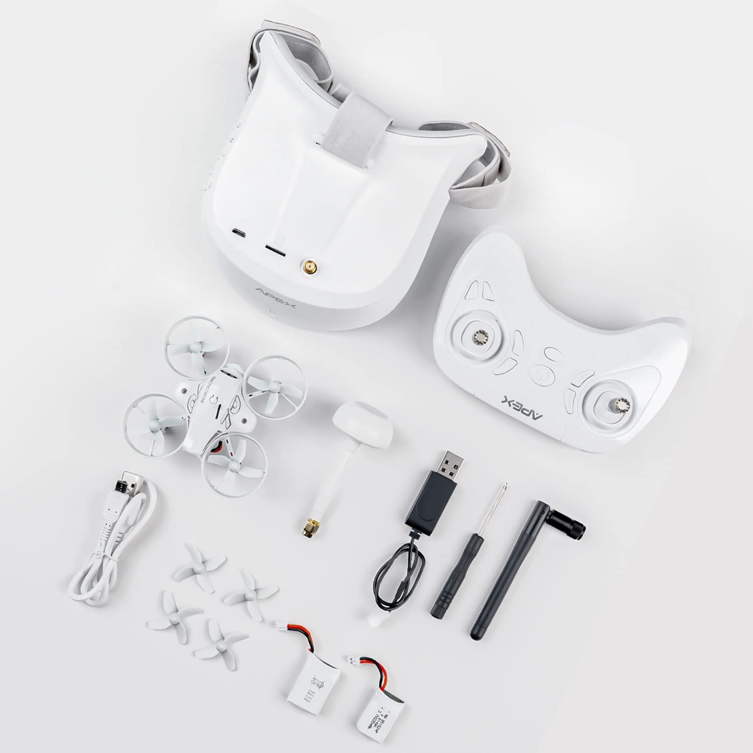 APEX FPV Combo Drone with Goggles & Camera