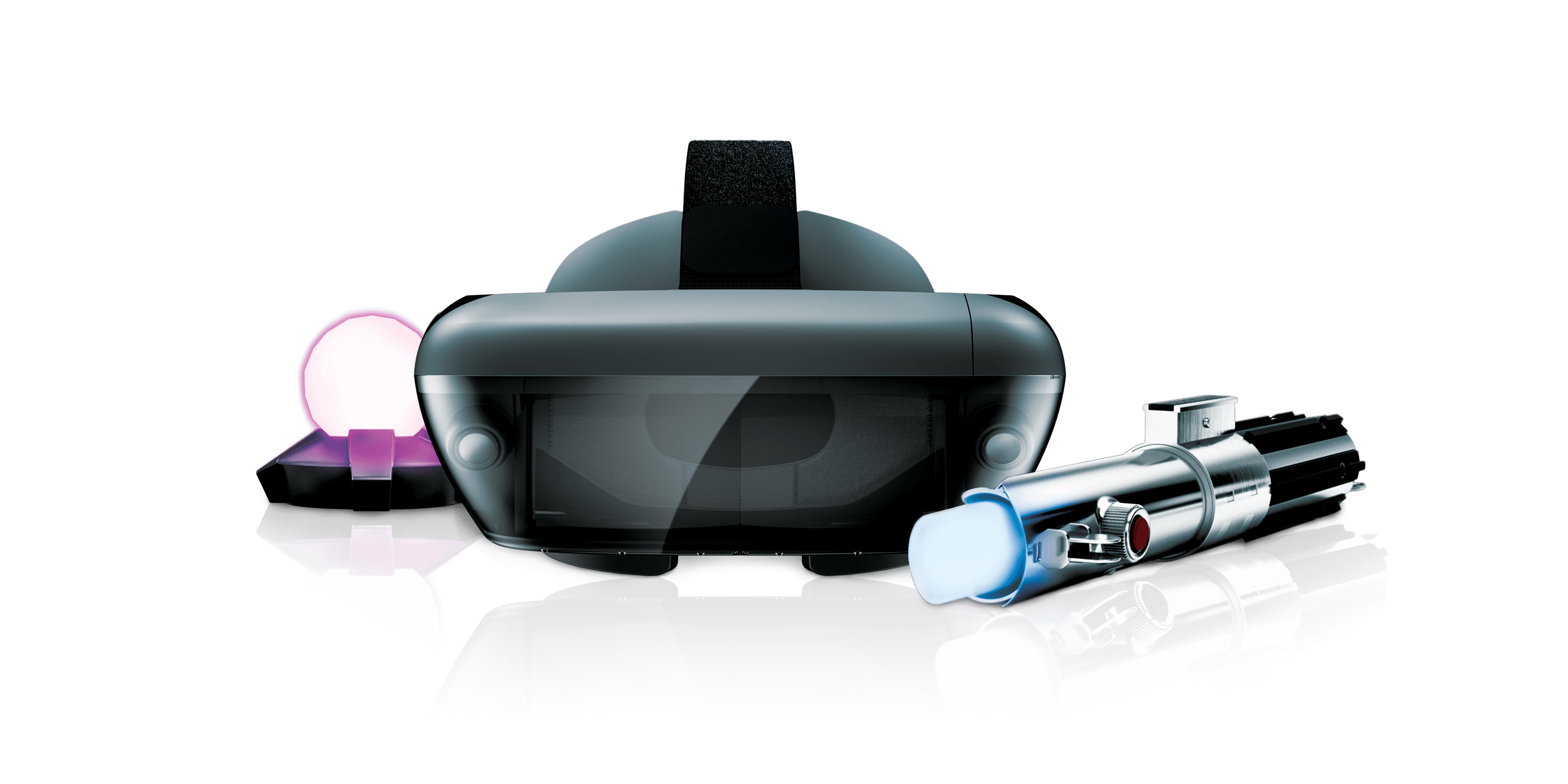 Star Wars AR Headset with Lightsaber Controller