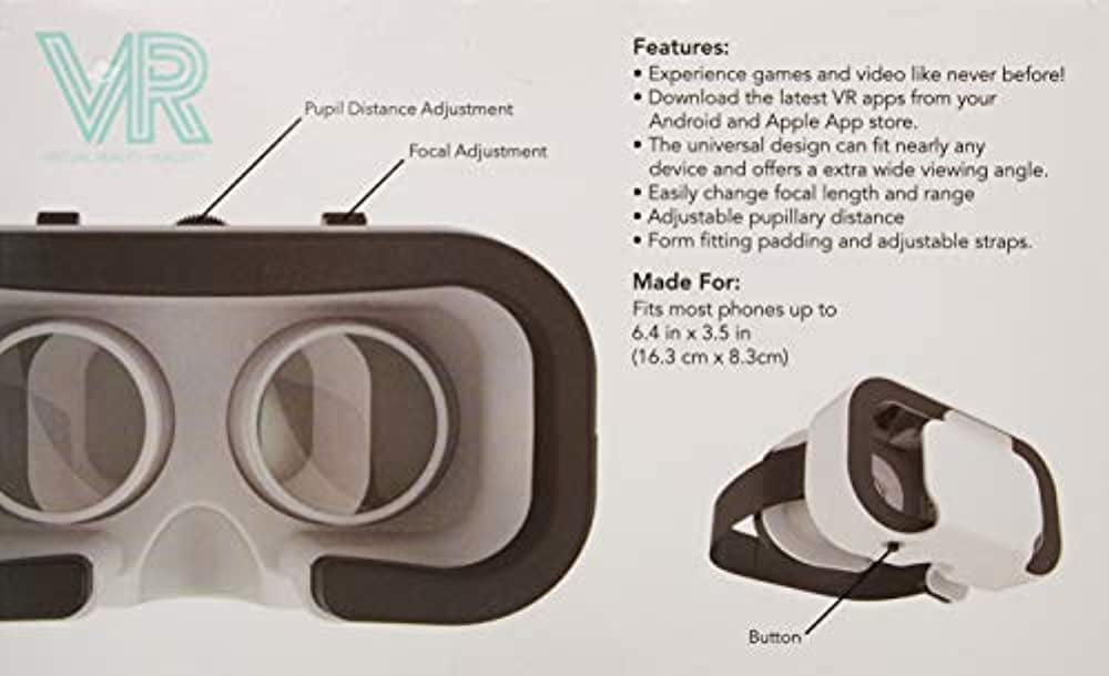 Gems 696055182923 VR Headset for iPhone & Android Devices