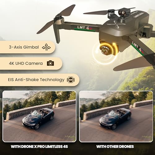Limitless Drone X Pro 4K GPS Camera