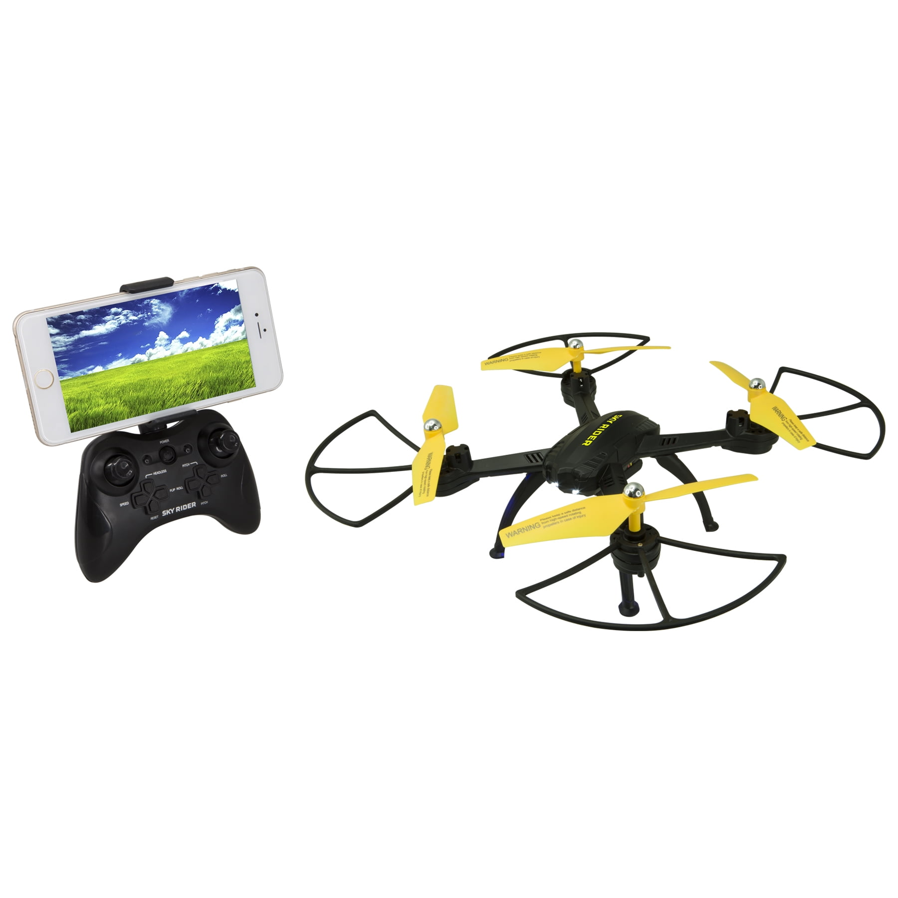Sky Rider Stratosphere Quadcopter with Wi-Fi Camera