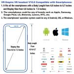 120°FOV VR Headset for All Smartphones