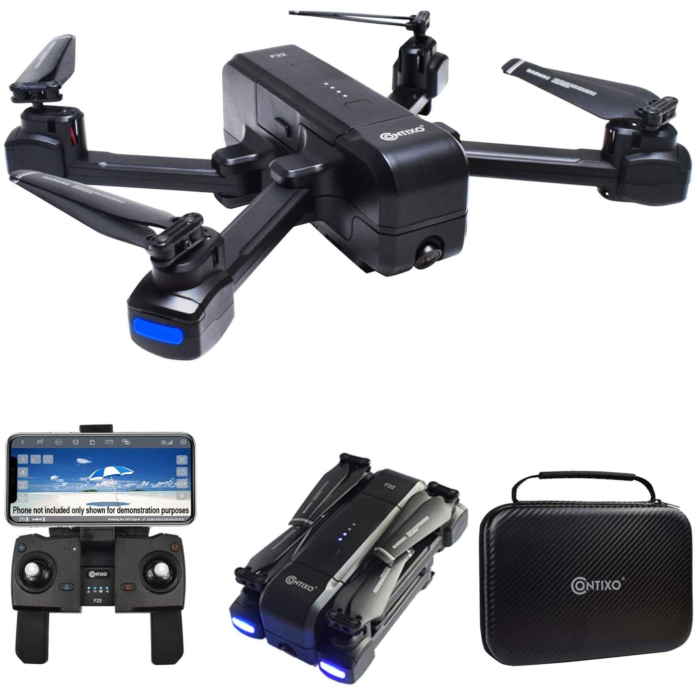 Contixo F22 FPV Quadcopter with Camera - 4K