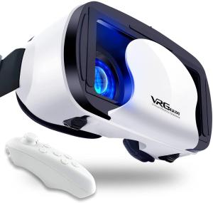Adjustable VR Headset with Controller for Android/Phone/Windows