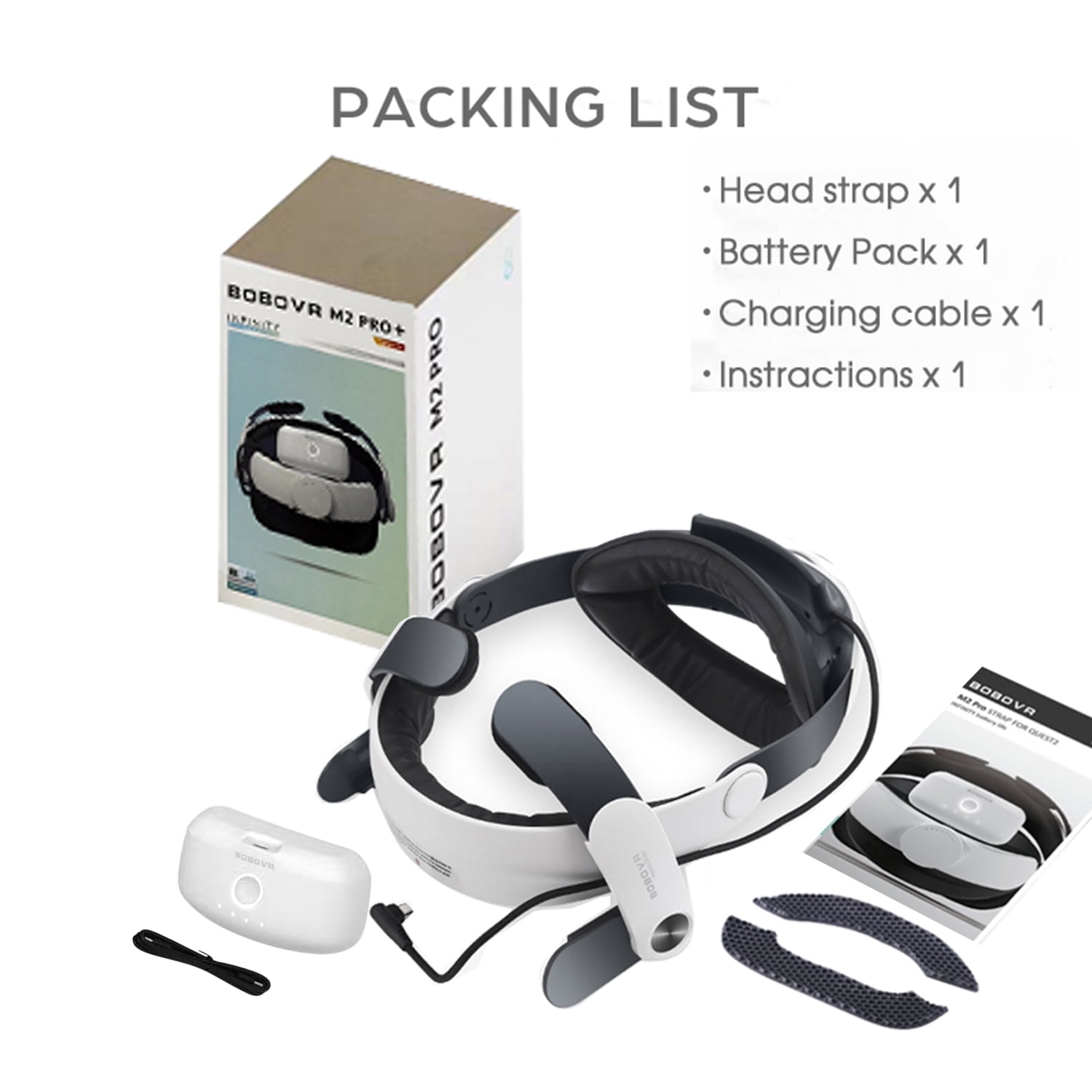 VR Head Strap Battery Pack for Oculus Quest 2