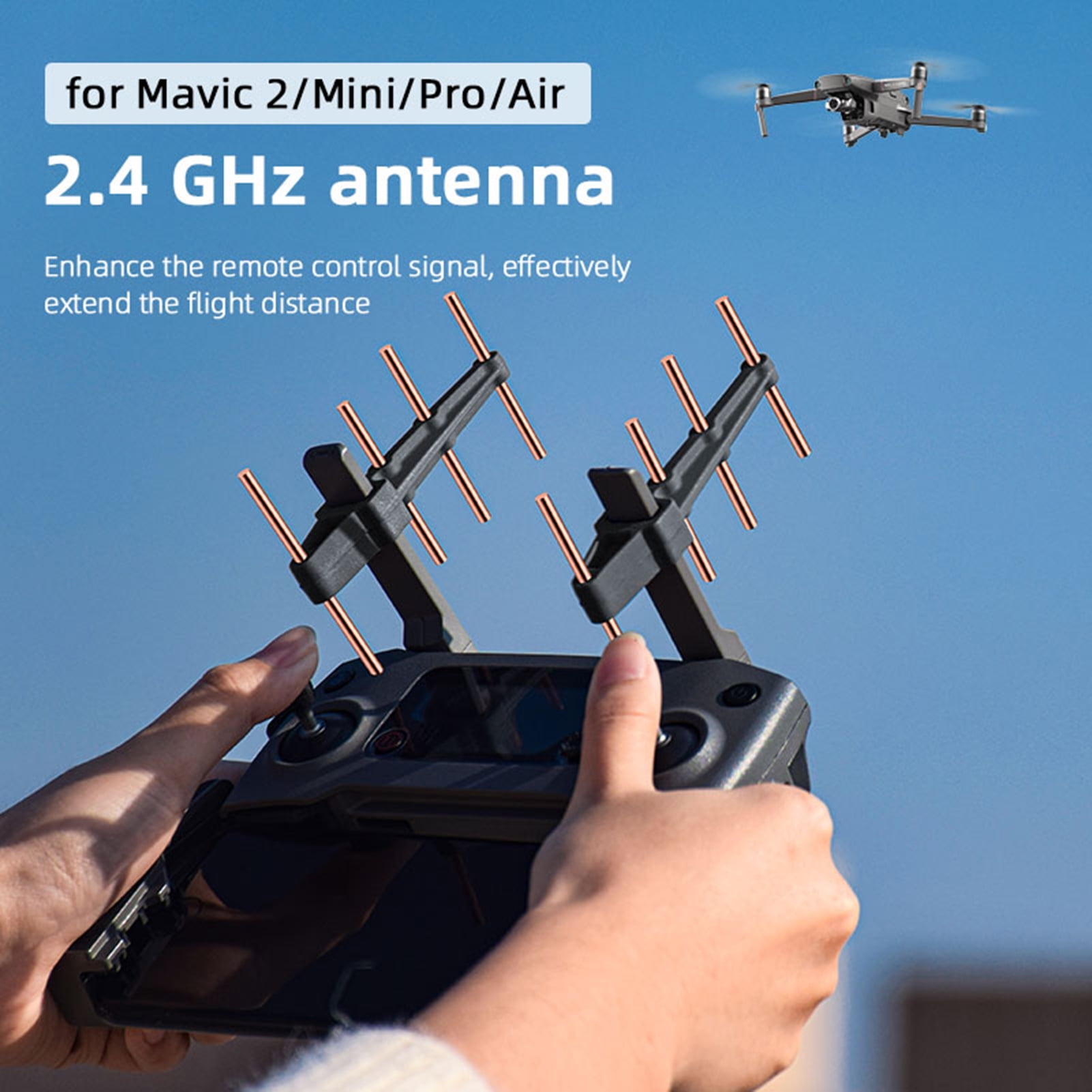 Yagi Antennas for DJI Drones